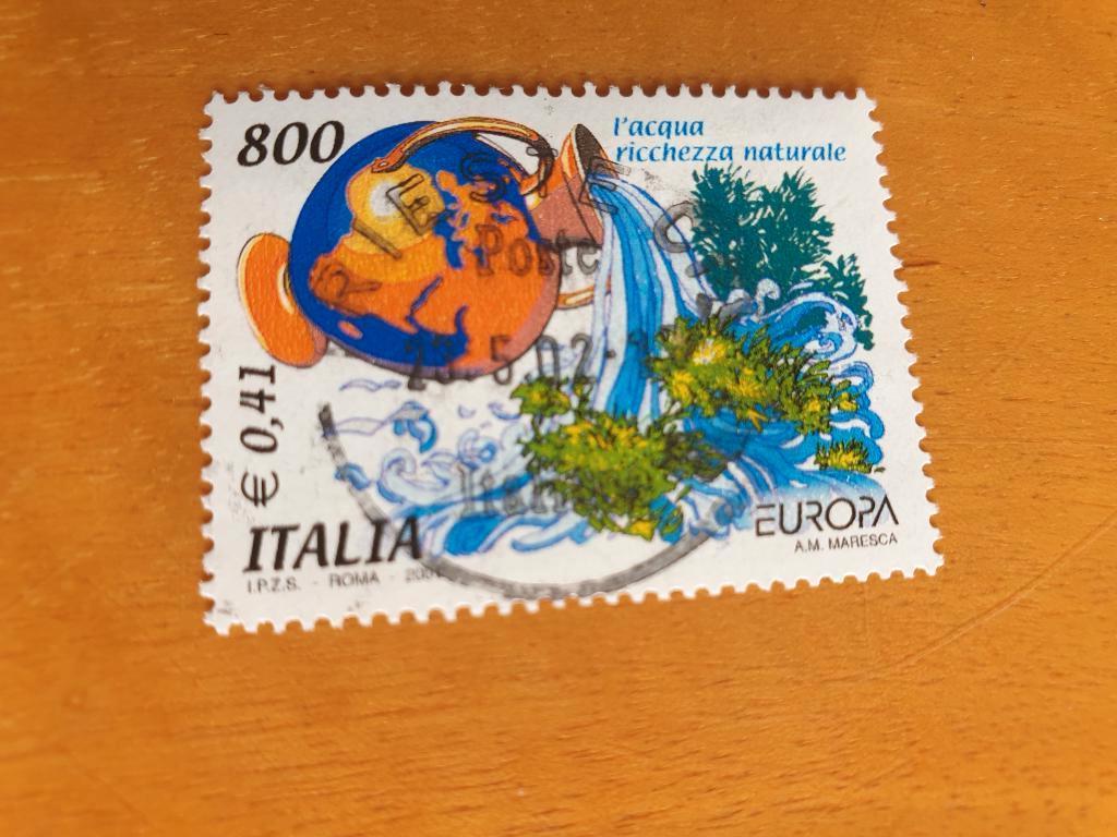 italie 2001, Ophalen of Verzenden, Gestempeld