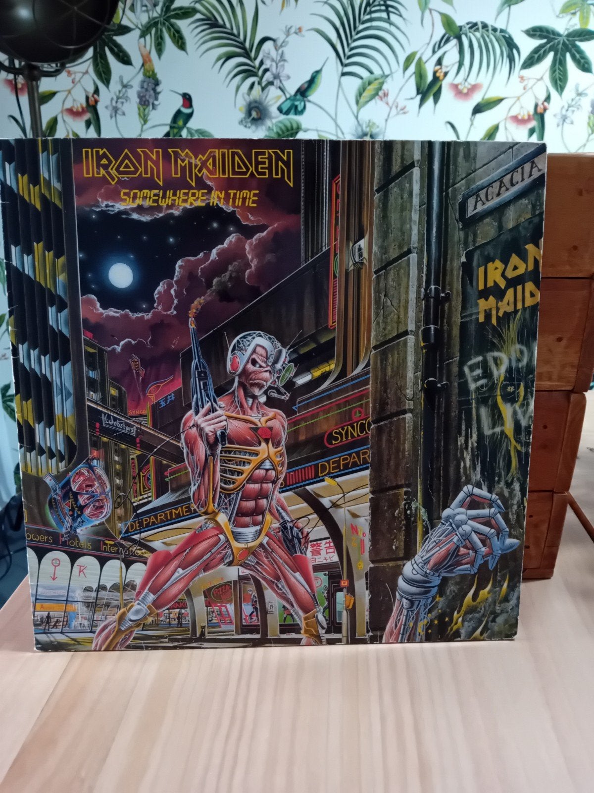 Iron maiden somewhere in time, Ophalen of Verzenden