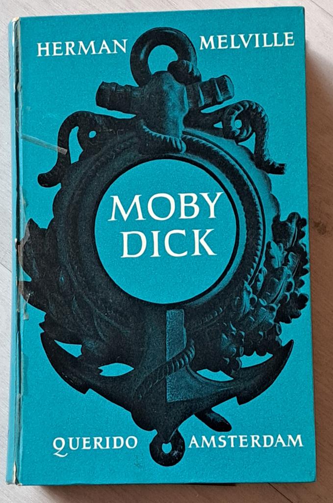 Moby Dick of de witte walvis  - Herman Melville 2e druk 1954, Boeken, Literatuur, Gelezen, Herman Melville, Verzenden, Nederland
