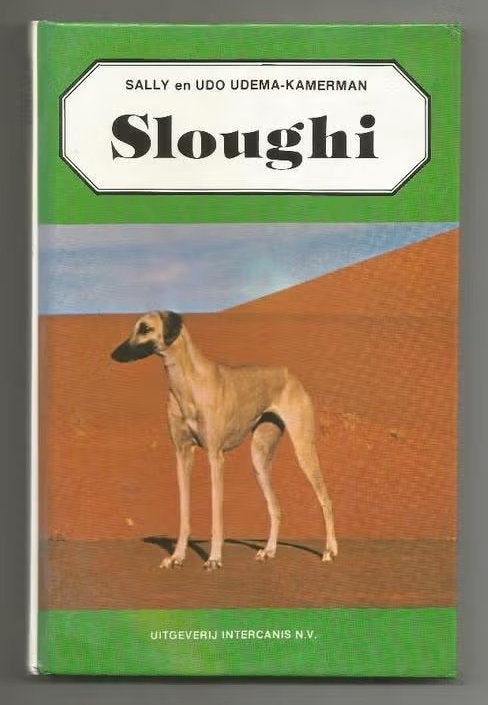 Sloughi - Sally en Udo UIdema-Kamerman, Ophalen of Verzenden, Zo goed als nieuw, Honden