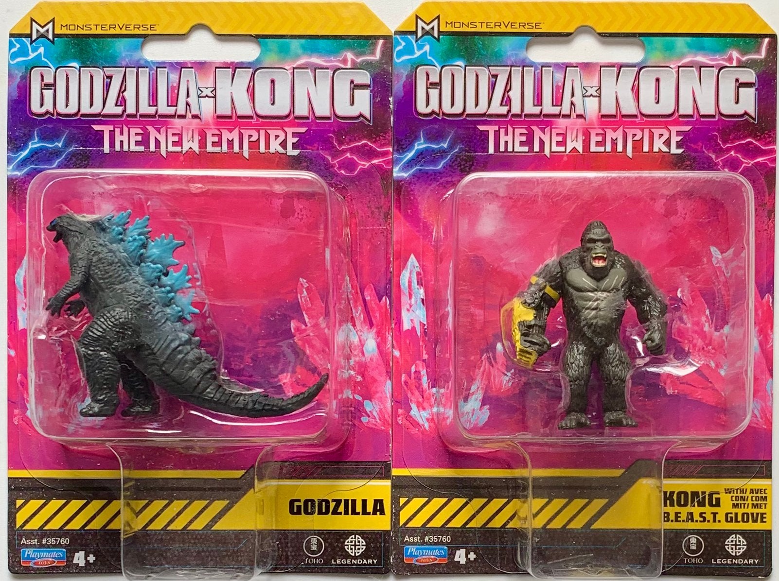 2 Figuren Godzilla x Kong [The New Empire], Ophalen of Verzenden, Nieuw