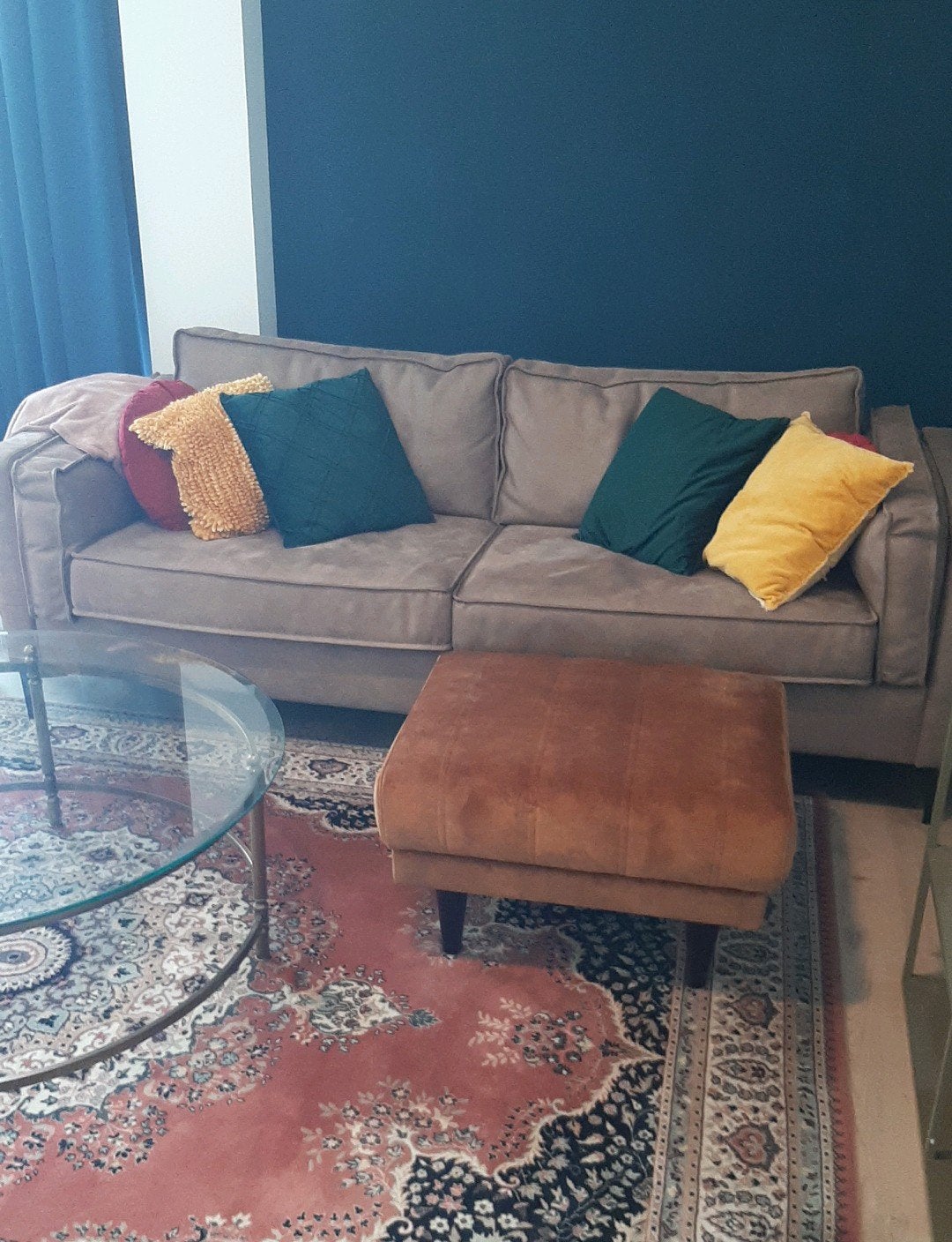 Zo goed als nieuwe designer bank - amper gebruikt!, Modern design, Driepersoons, 75 tot 100 cm, Ophalen of Verzenden