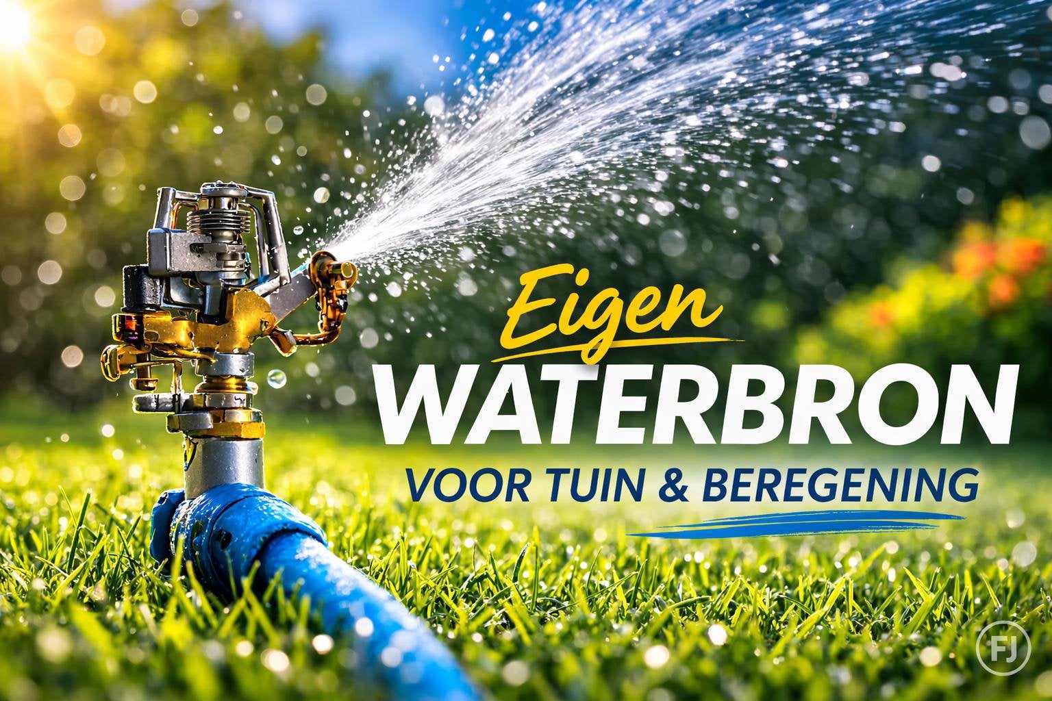Waterbron boren | Waterput slaan | Tuin beregening, Ophalen, Nieuw