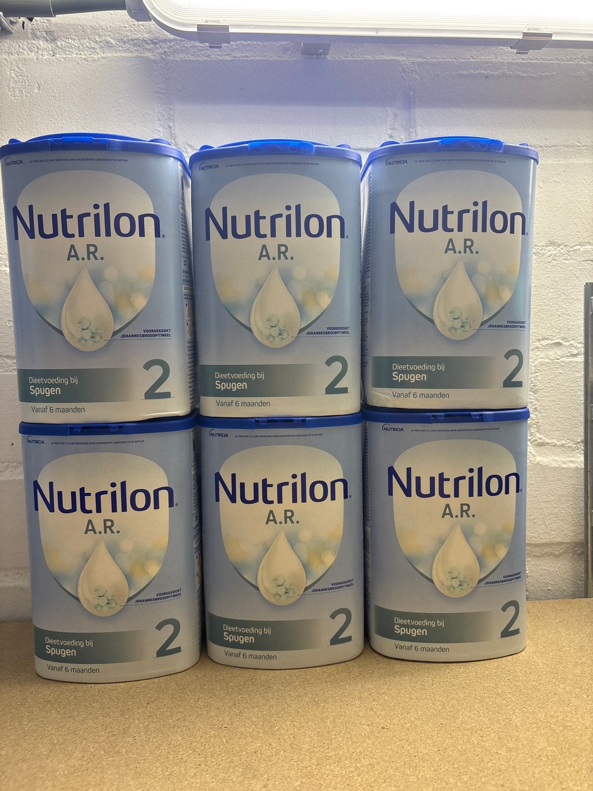6x Nutrilon A.R. 2 Dieetvoeding bij Spugen, Ophalen of Verzenden, Nieuw, Overige typen, Nutrilon