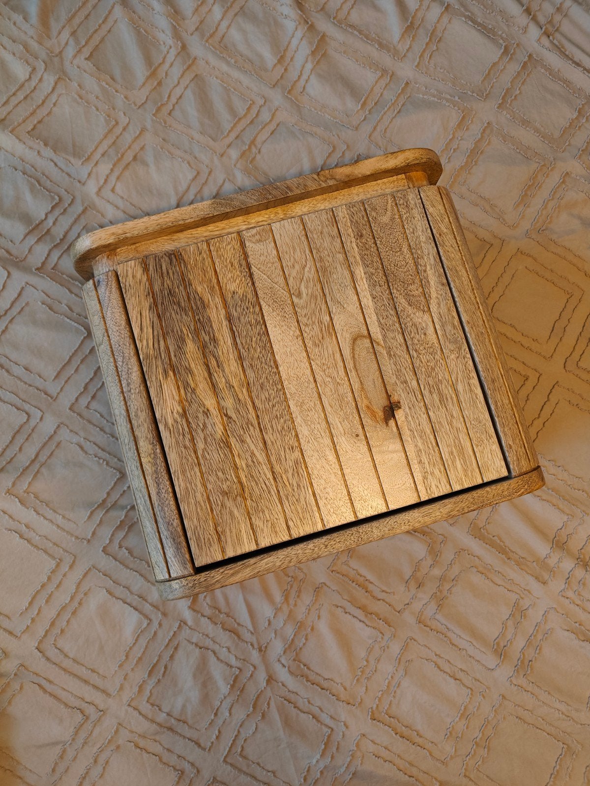 mangohout fonteinkast / toiletmeubel, Minder dan 50 cm, Nieuw, Ophalen of Verzenden, Minder dan 25 cm