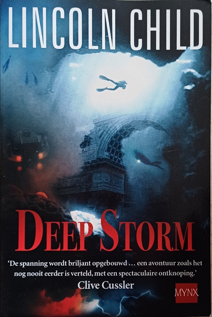 2+1 GRATIS! Deep Storm - Lincoln Child, Wereld overig, Ophalen of Verzenden, Zo goed als nieuw, Lincoln Child
