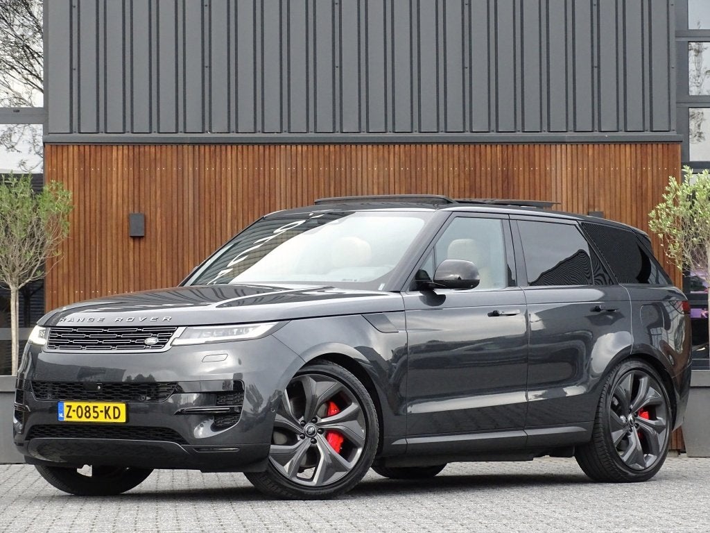 Land rover Range Rover Sport P440e Dynamic SE / 23" Carbon /, Auto's, Automaat, Gebruikt, Euro 6, Verwarmde buitenspiegels