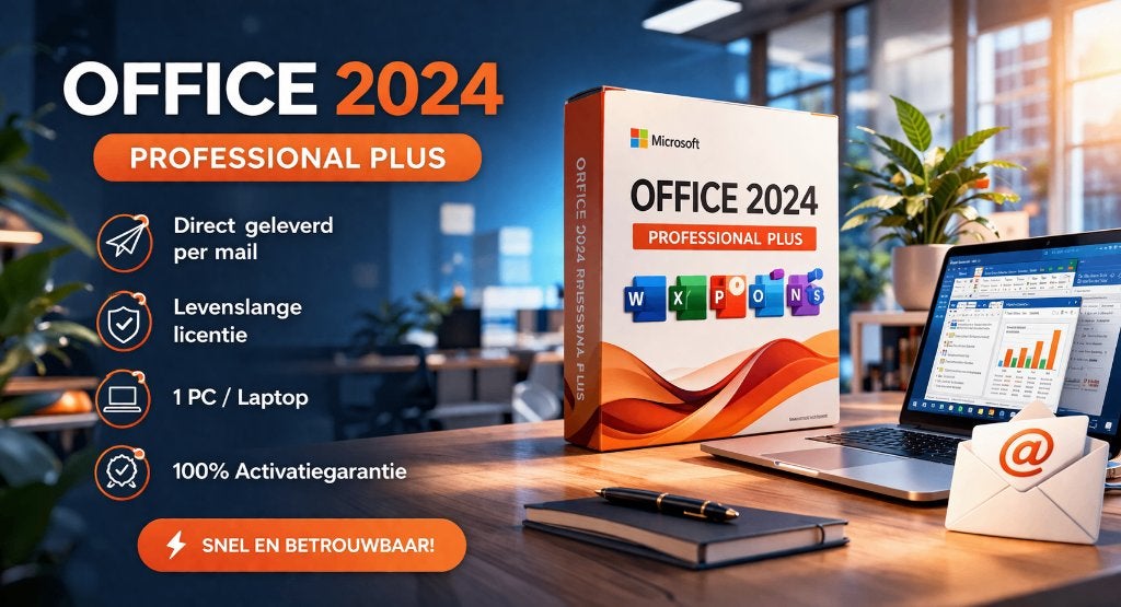 Office 2024 Professional Plus, Computers en Software, Office-software, Ophalen, Zo goed als nieuw, Word, Windows