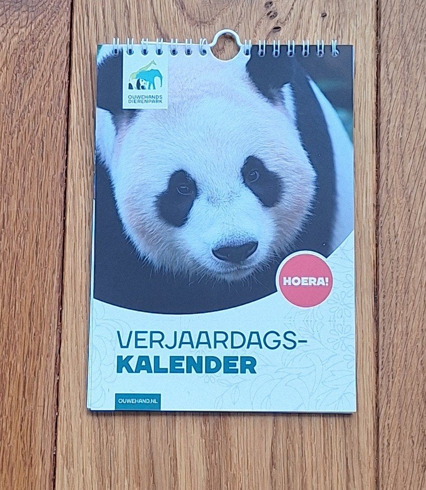 Verjaardagskalender - Ouwehands Dierenpark 

Nieuw 

Kijk oo, Diversen, Kalenders, Ophalen of Verzenden, Maandkalender, Nieuw
