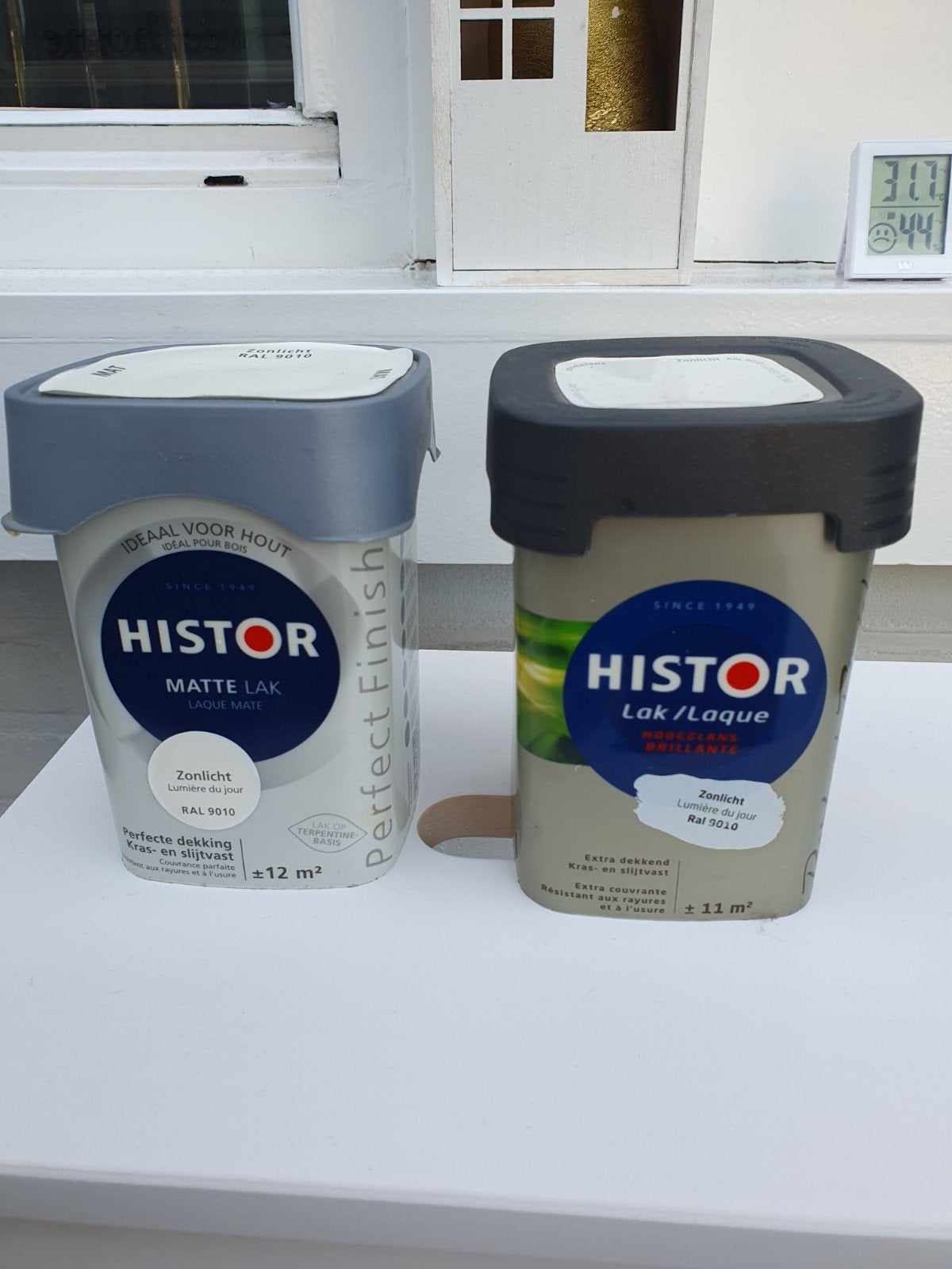 Histor verf ( RAL 9010 ), Ophalen, Nieuw, Wit