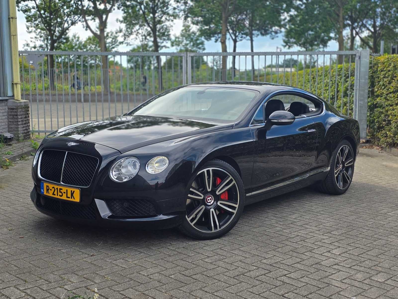 Bentley - Continental GT - 4.0 V8 - 2013 - 4 zits - Personen, Auto's, Euro 5, Zwart, 11 km/l, Bedrijf
