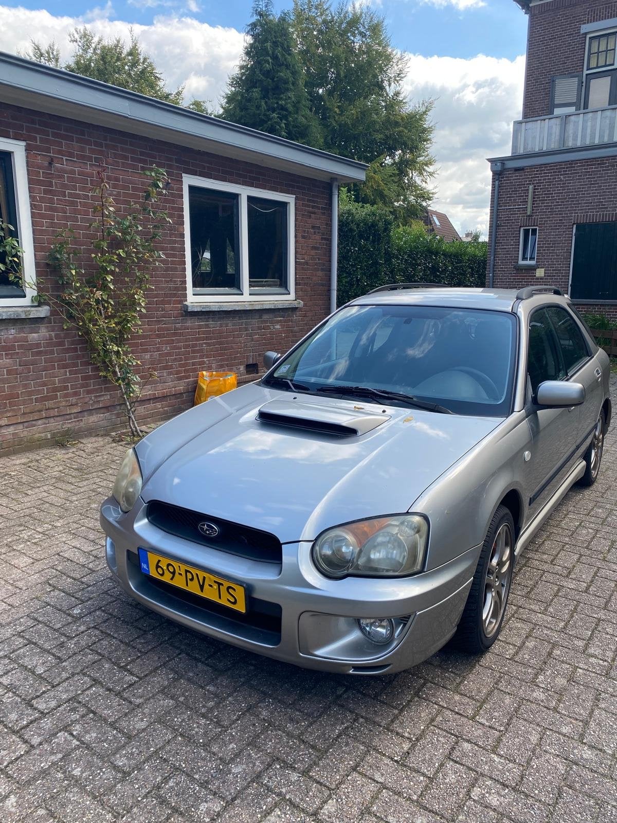 Subaru Impreza 2.0 Turbo WRX Plus AWD 2005 Grijs, met NAP, Auto's, 1994 cc, 4 cilinders, Handgeschakeld, Vierwielaandrijving