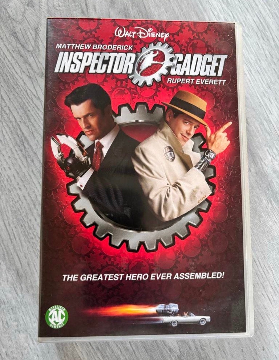 #3 Inspector Gadget VHS - Walt Disney Home Video, Nederlands ondertiteld, Alle leeftijden, Ophalen of Verzenden, Zo goed als nieuw