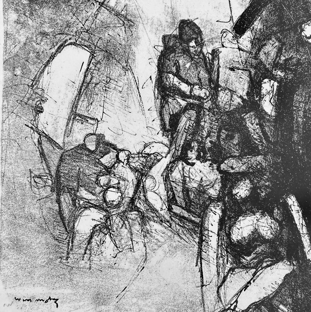 Zeefdruk Wim Motz, Verzenden