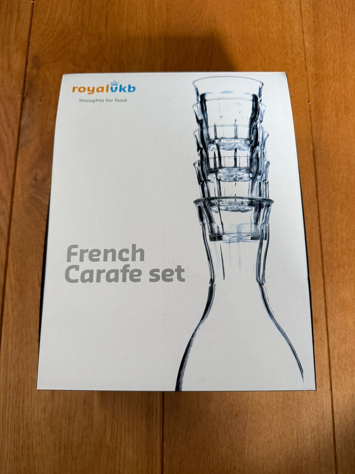 Royal VKB - French carafe set / karaf, Ophalen, Glas of Glazen, Overige merken, Nieuw
