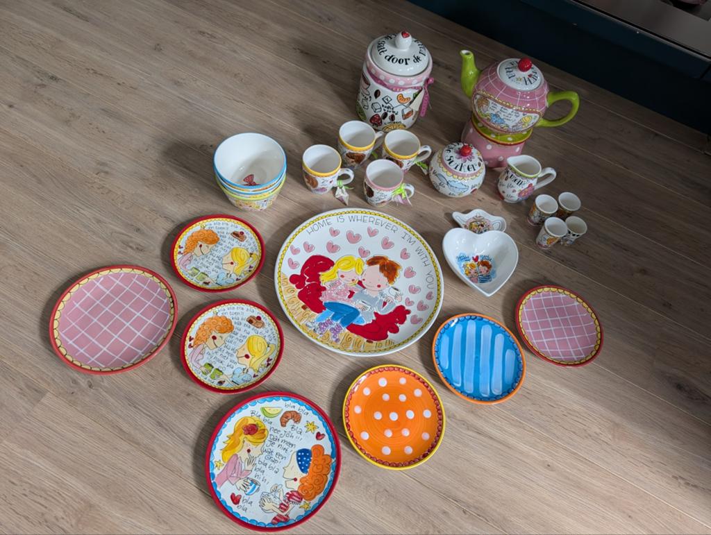 Blond Amsterdam Servies - Diverse items, Huis en Inrichting, Keuken | Servies, Gebruikt, Compleet servies, Blond Amsterdam, Aardewerk