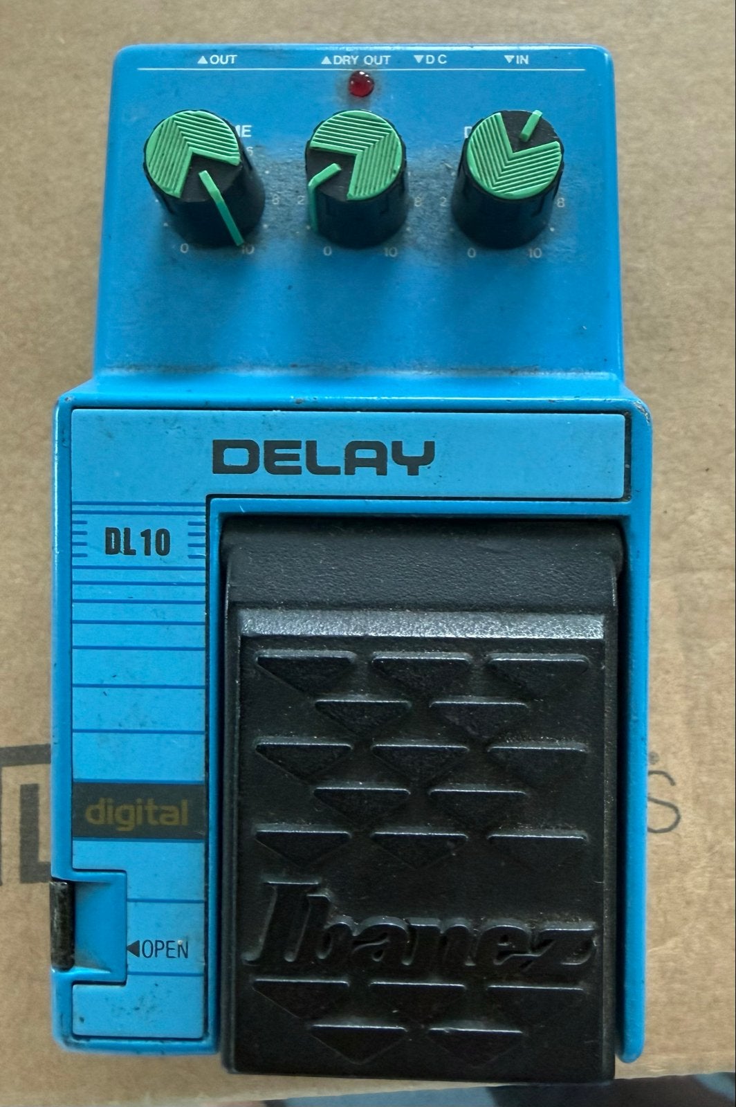 Ibanez DL10 Digital Delay gitaarpedaal, Muziek en Instrumenten, Effecten, Ophalen of Verzenden, Gebruikt, Delay of Echo