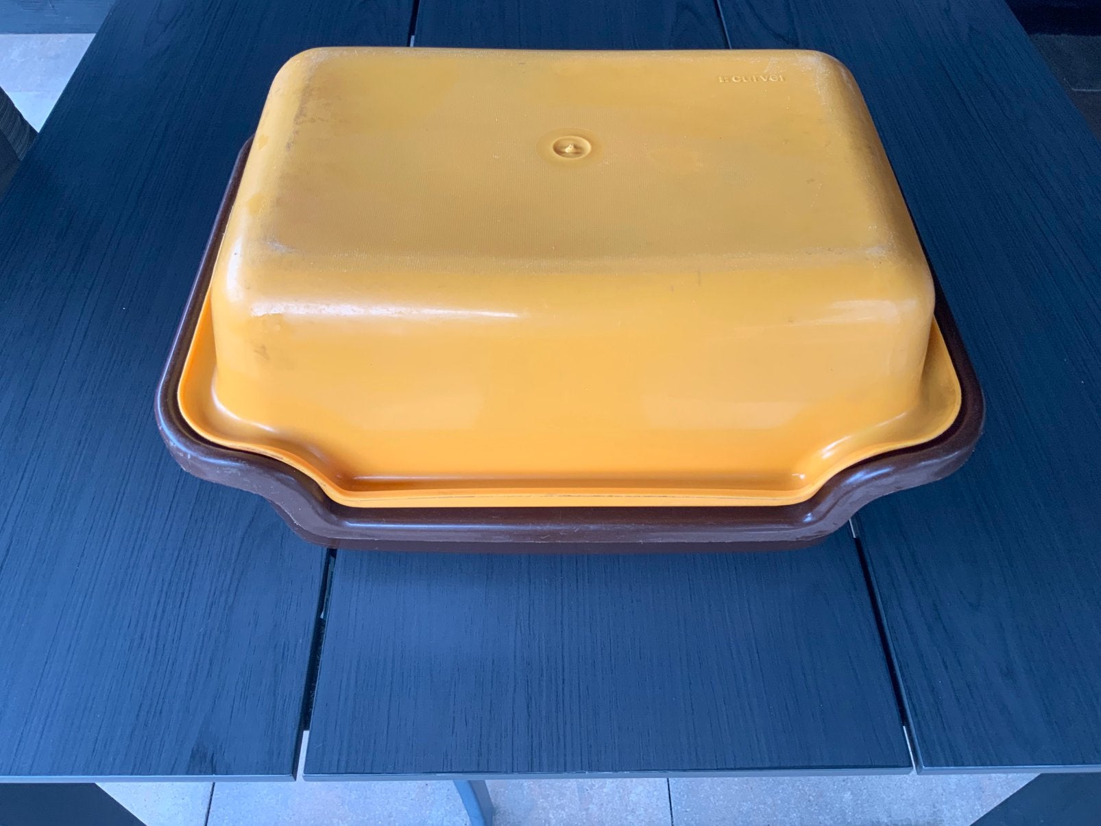 Retro curver aardappelbak, Ophalen, Huis en Inrichting