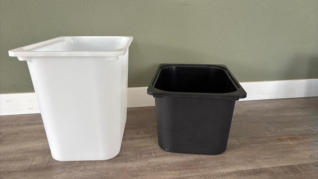 Trofast - xl en l bak., Ophalen, Gebruikt, Minder dan 50 cm, Overige typen