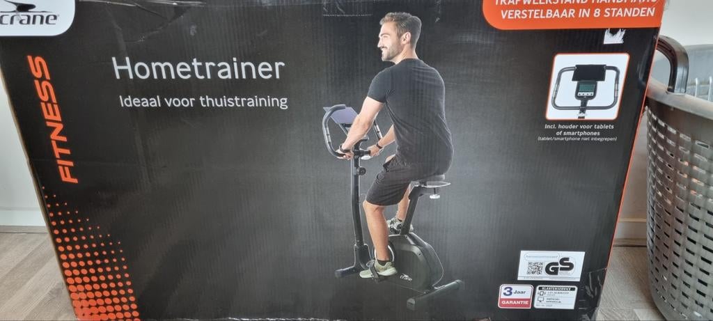 Hometrainer - Ideaal voor thuistraining, Ophalen, Nieuw, Metaal, Benen
