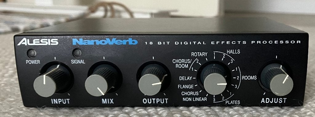 Alesis NanoVerb, Ophalen of Verzenden, Gebruikt, Delay of Echo