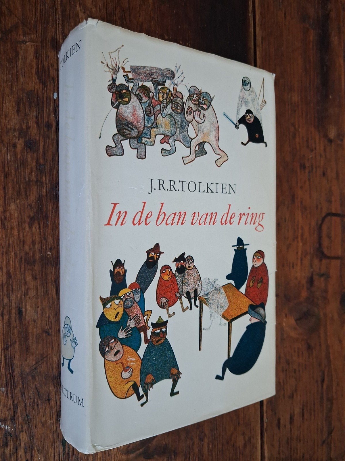 J.R.R. Tolkien  - In de ban van de ring  Gebonden dundruk ed, Ophalen of Verzenden, Gelezen