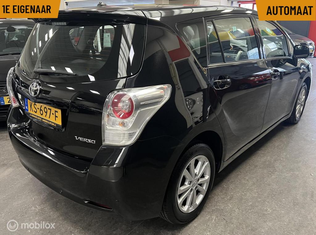 Toyota Verso 1.8 VVT-i Aspiration 1e eigenaar - Pano - cruis, Auto's, Euro 5, Gebruikt, Zwart, 4 cilinders