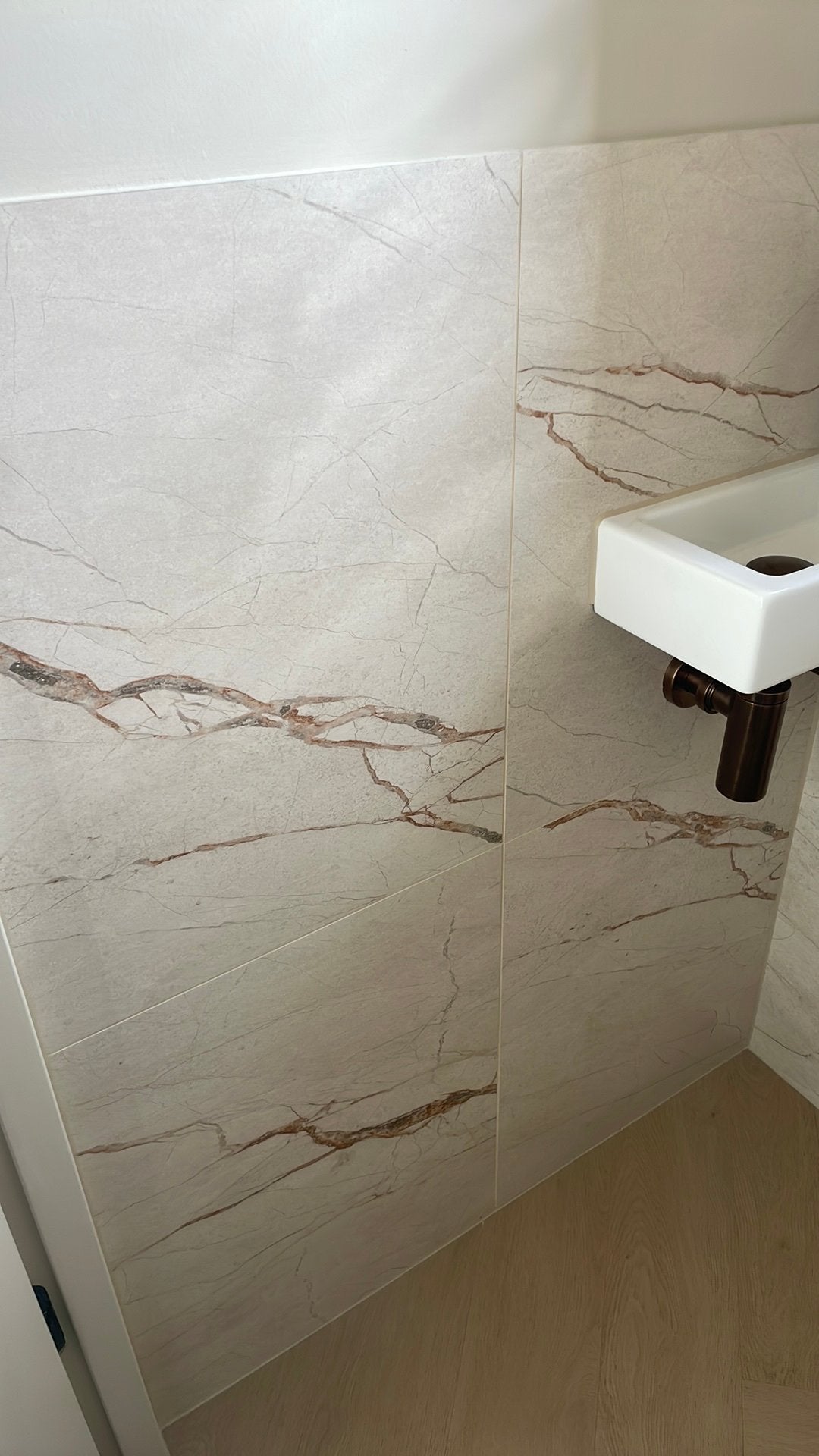 10 tegels marmer look nieuw in de verpakking 60x60, Ophalen, 60 cm of meer, Keramiek, Zo goed als nieuw