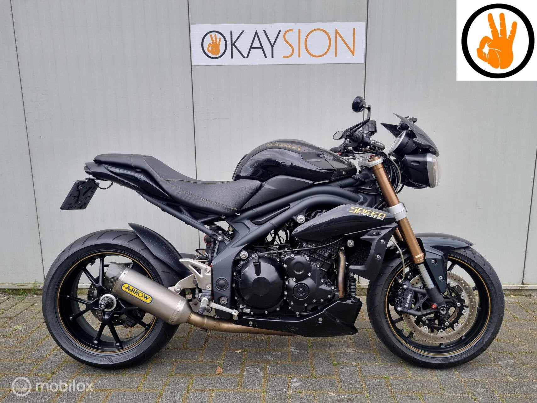 Dikke Triumph Speed Triple ABS (bj 2014) Vol opties!, Bedrijf, 1050 cc, Meer dan 35 kW, Toermotor