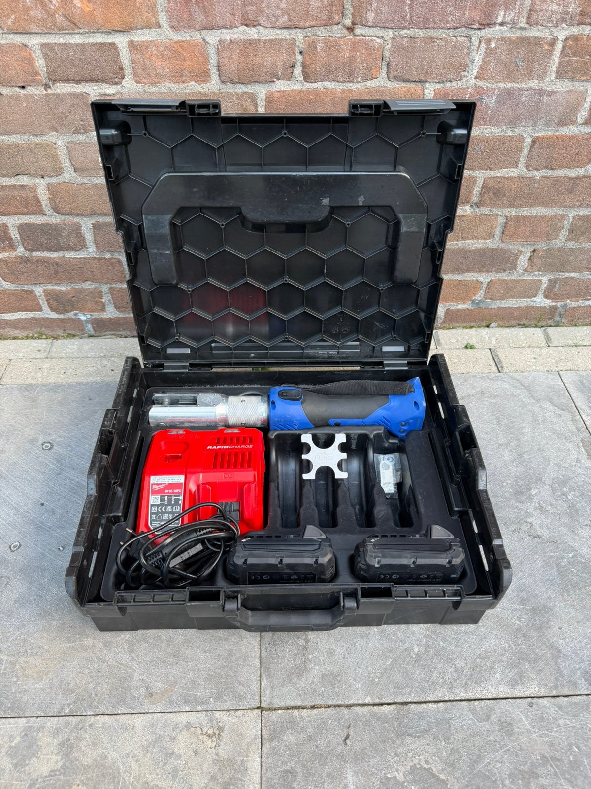 Henco mini 3 perstang persmachine 19kn ZGAN, Ophalen, Zo goed als nieuw