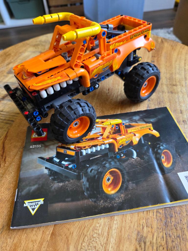 LEGO Technic Monster Jam El Toro Loco 42135, Lego, Compleet, Ophalen of Verzenden, Zo goed als nieuw