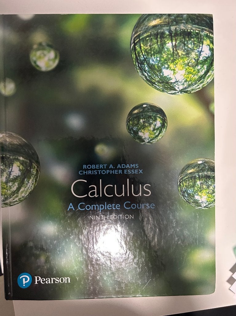 Calculus A Complete Course (9th Edition) – Robert A. Adams, Boeken, Ophalen of Verzenden, Alpha, Nieuw, WO