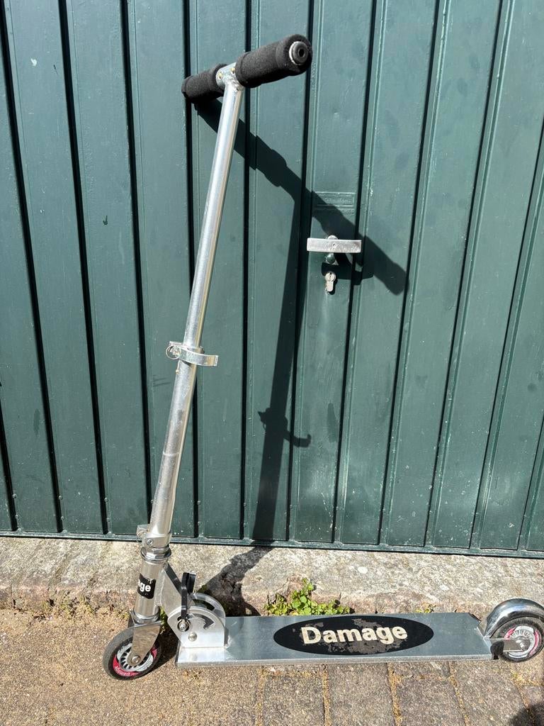 Scooter met tas, Ophalen, Gebruikt, Gewone step