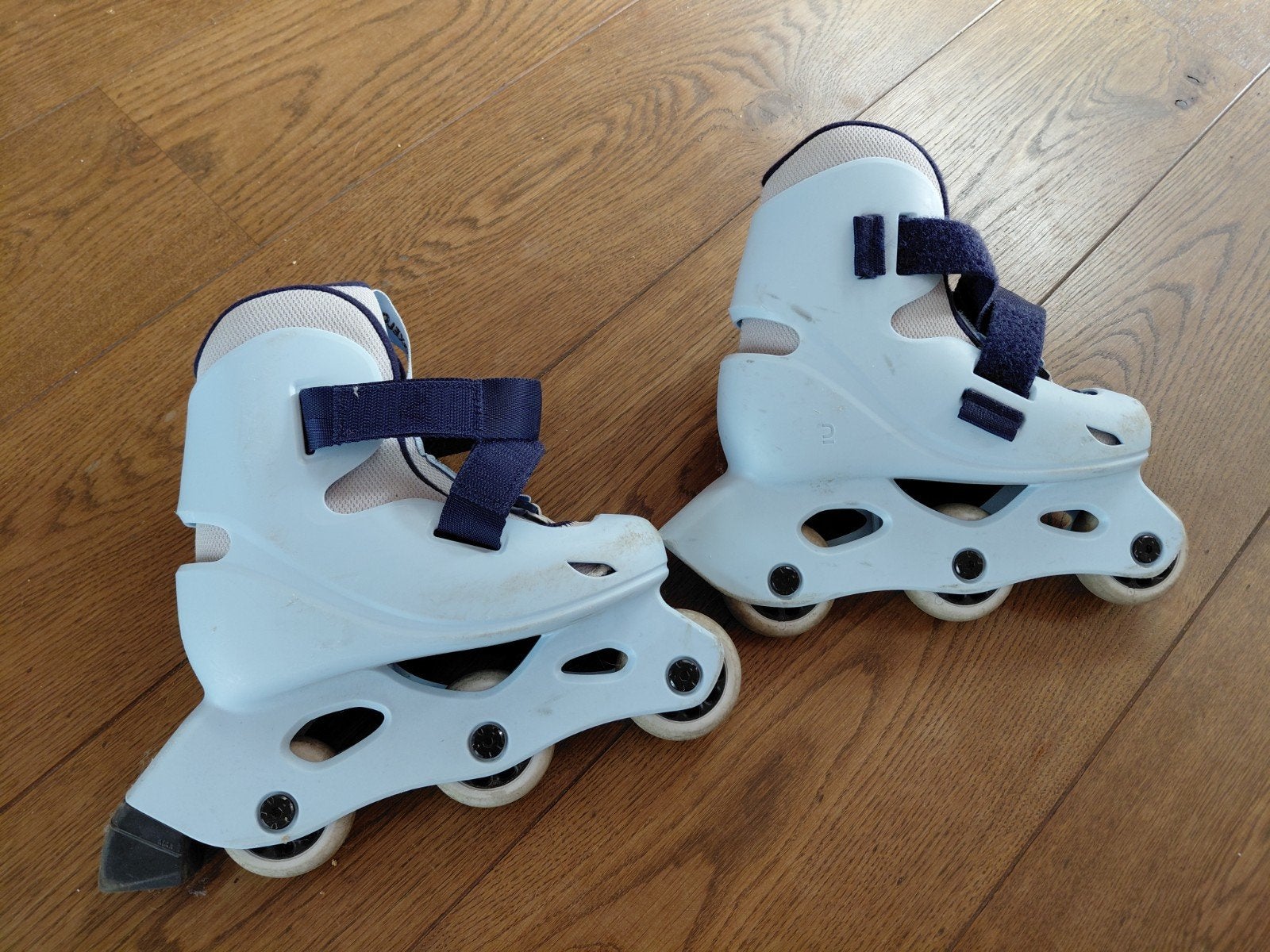 Verstelbare kinderskates Oxelo Learn 100 maat 30-32, Ophalen, Verstelbaar, Gebruikt, Kinderen