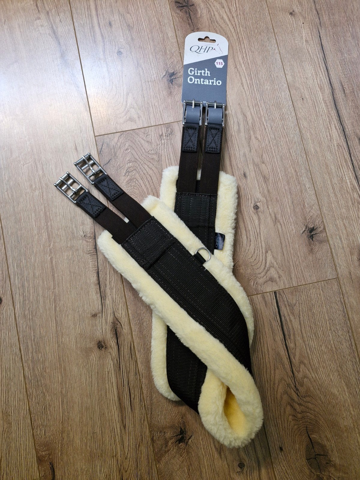 QHP singel bont 115cm bruin, Ophalen of Verzenden, Nieuw, Springen