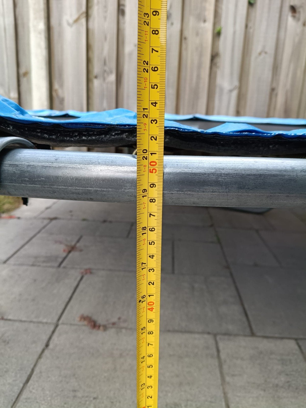 Trampoline 180 cm doorsnede met trappetje, Ophalen