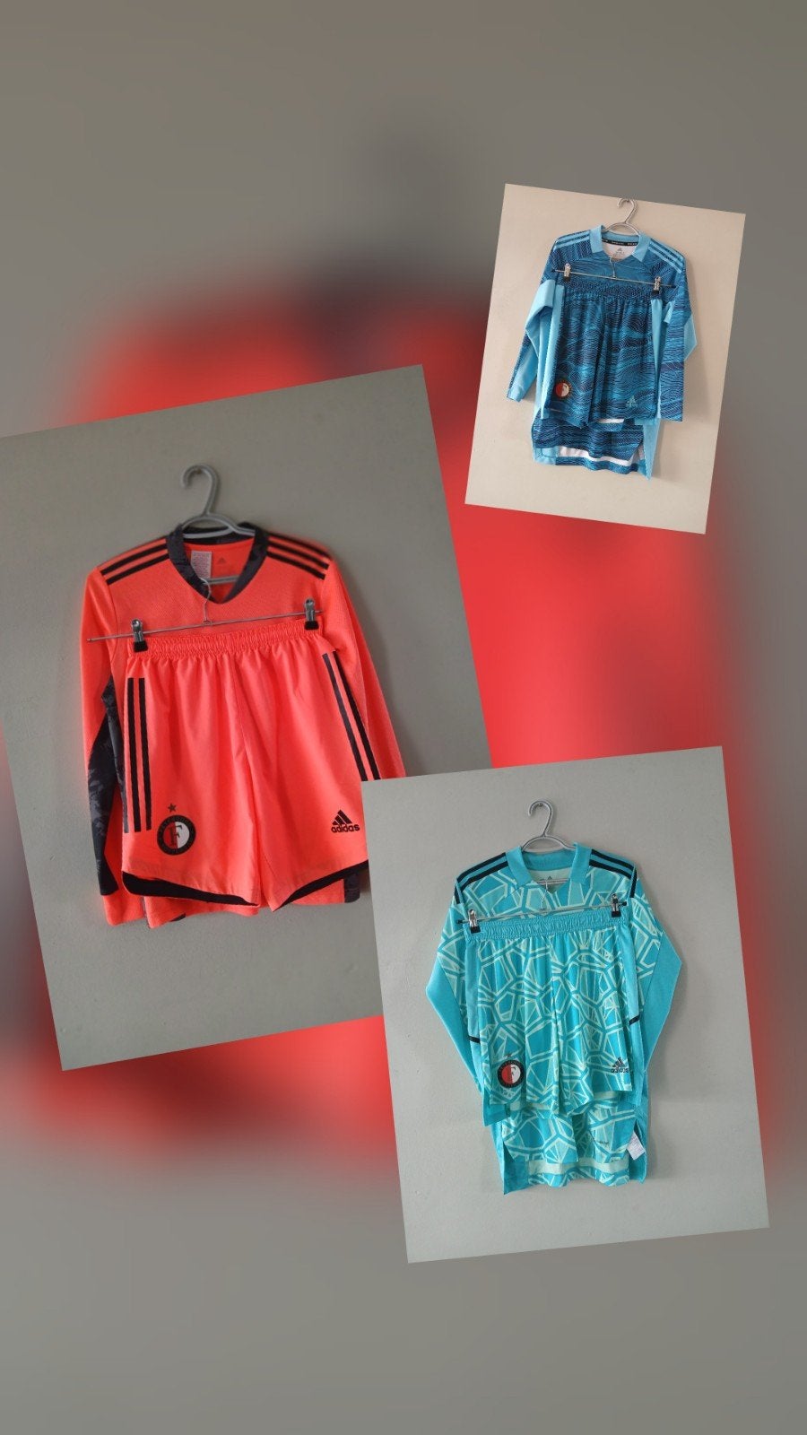 Fijenoord keeper tenue, Sport en Fitness, Voetbal, Ophalen, Nieuw, Shirt