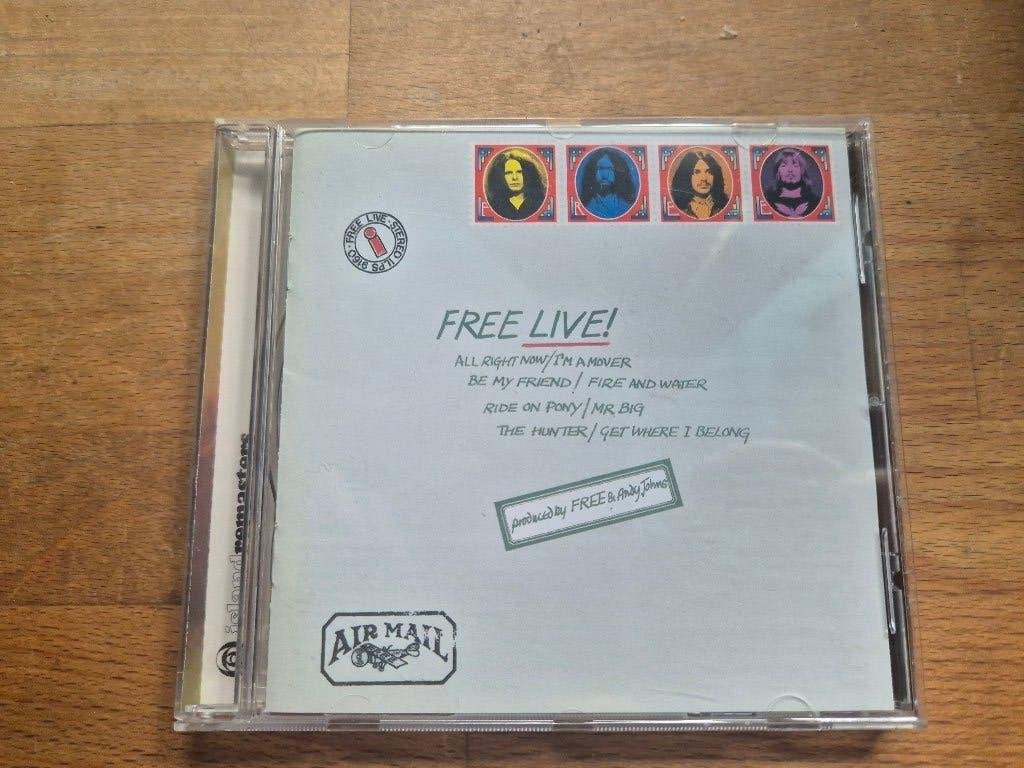 Free – Free Live (Island remasters), Cd's en Dvd's, Cd's | Rock, Verzenden, Zo goed als nieuw, Classic Rock, Live-album