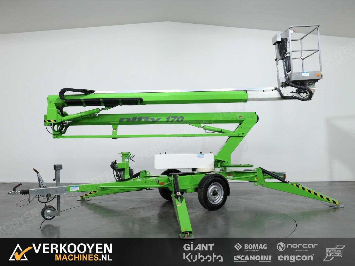 2021 Niftylift 170HE Accu Spinhoogwerker Aanhanger VV1359 Ni
