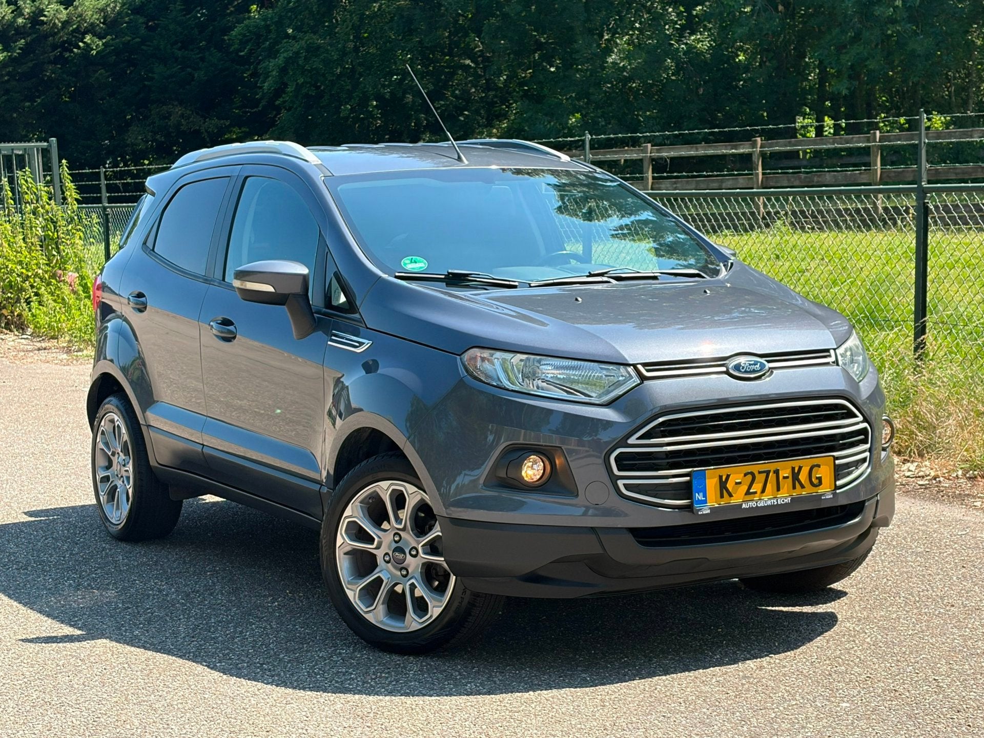 Ford EcoSport 1.5 Ti-VCT Titanium /Automaat/Airco/Criose/, Auto's, Euro 6, 400 kg, Leder en Stof, 112 pk