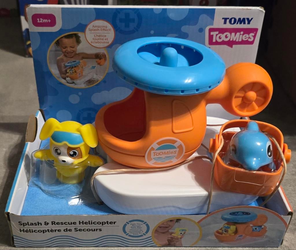 Tomy Toomies Splash & Rescue Helicopter, Ophalen of Verzenden, Nieuw