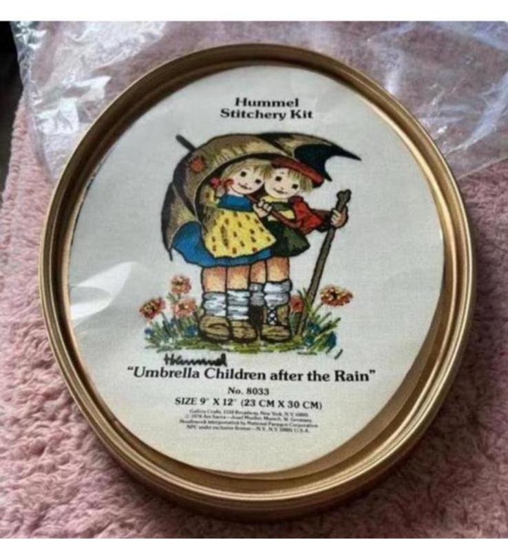 Hummel borduurpakket 32-25 cm, Ophalen of Verzenden, Nieuw, Handborduren, Borduurpakket