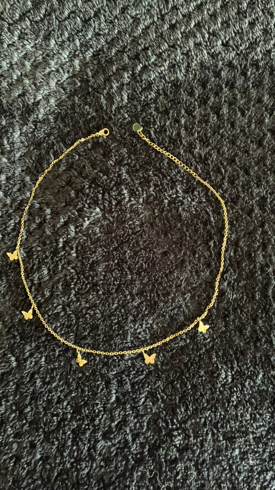 My Jewellery ketting met vlindertjes, Sieraden, Tassen en Uiterlijk, Kettingen, Ophalen of Verzenden, Zo goed als nieuw, Goud
