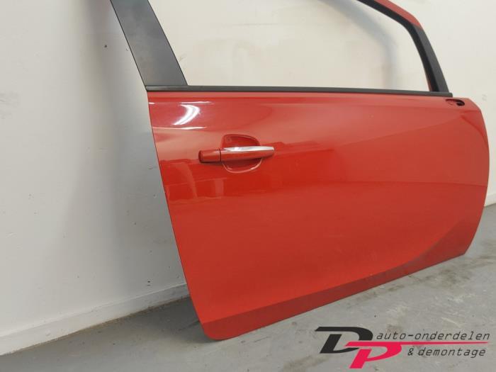 Portier 2Deurs rechts van een Opel Corsa (Z547), Gebruikt, -, Deur, -