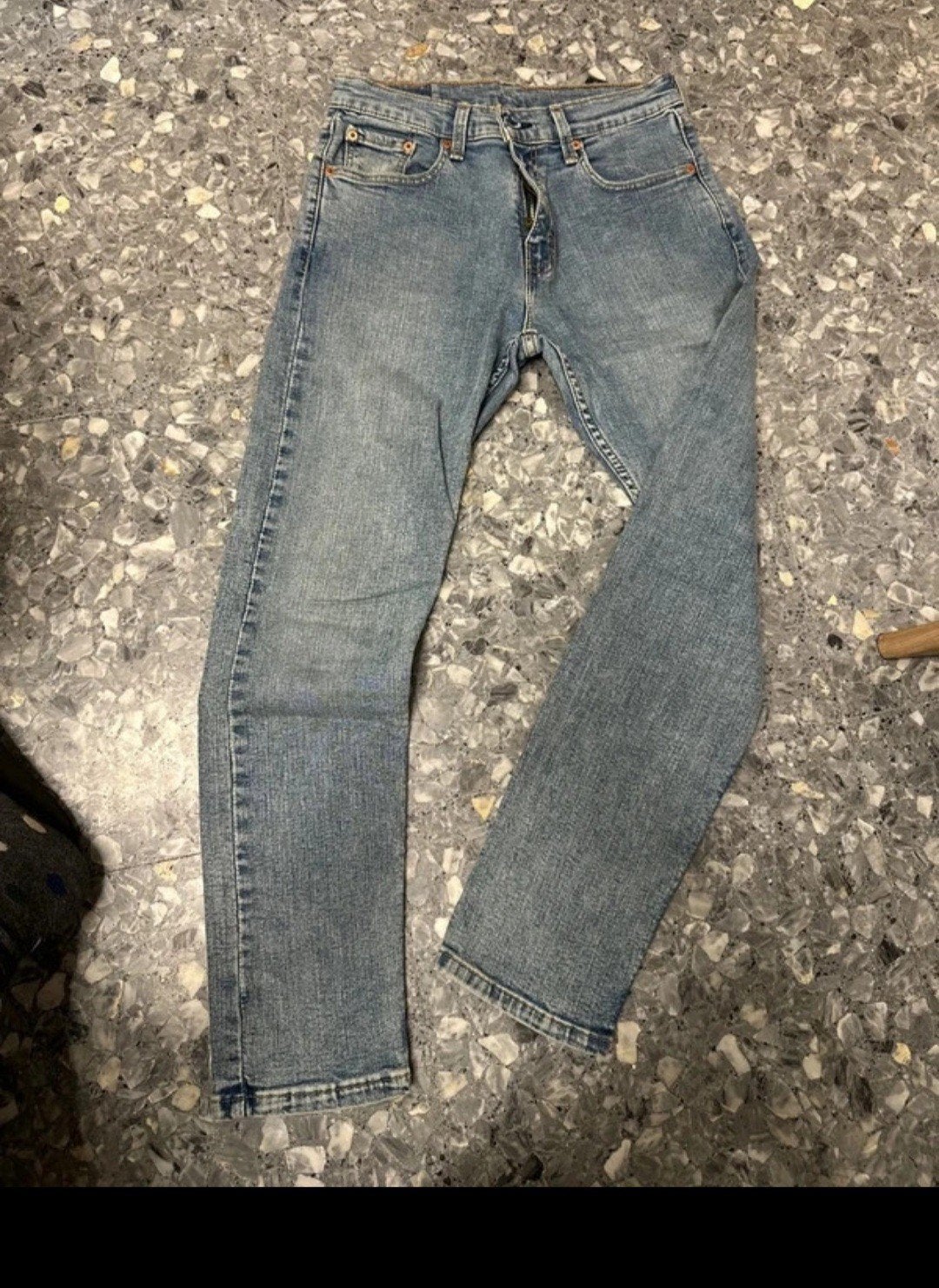 Levi's 512 jeans, Ophalen of Verzenden, Zo goed als nieuw, Blauw, W32 (confectie 46) of kleiner