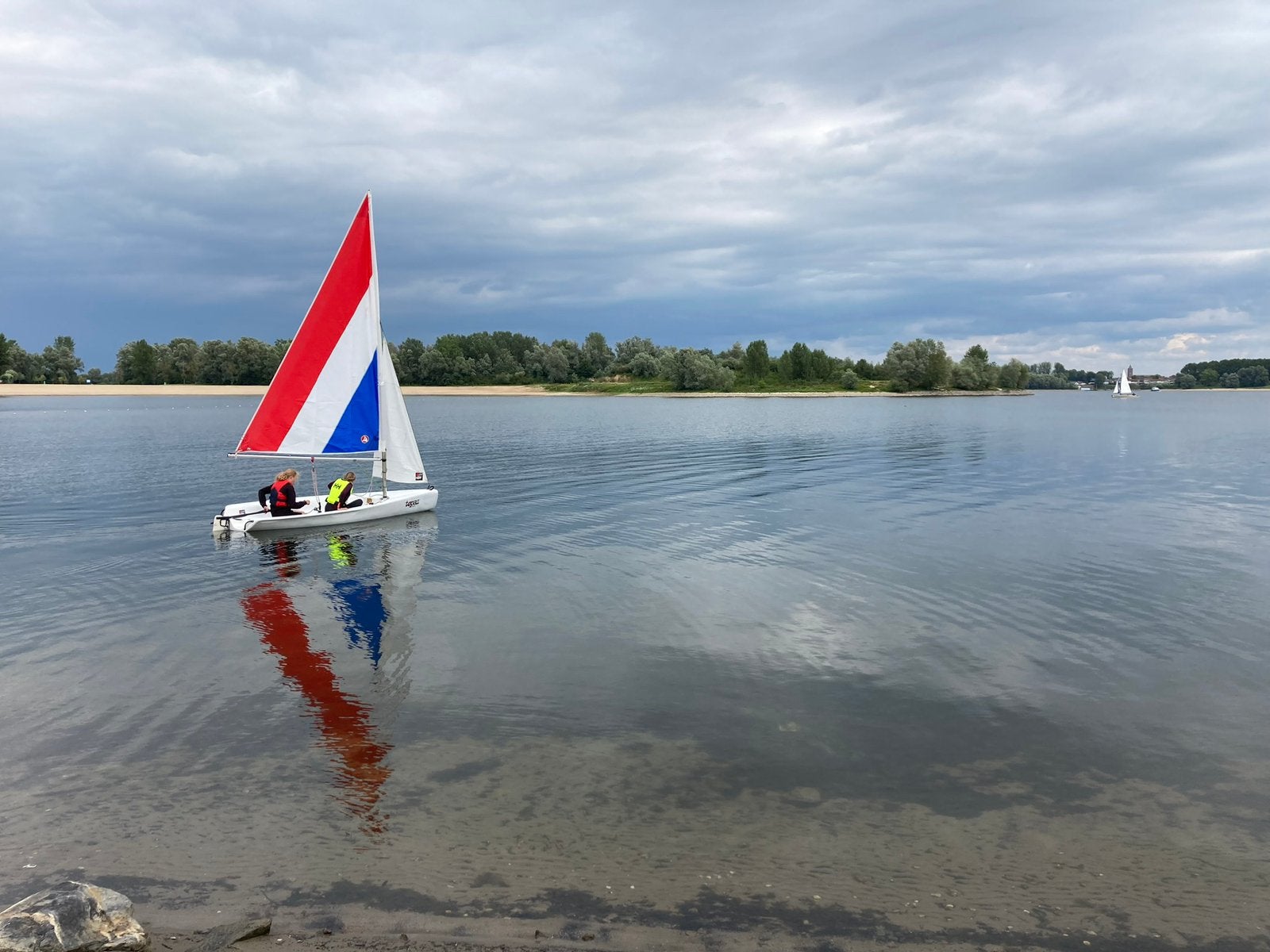 Topaz Topper zeilboot met wegtrailer, Ophalen, Gebruikt, Overige typen, Polyester