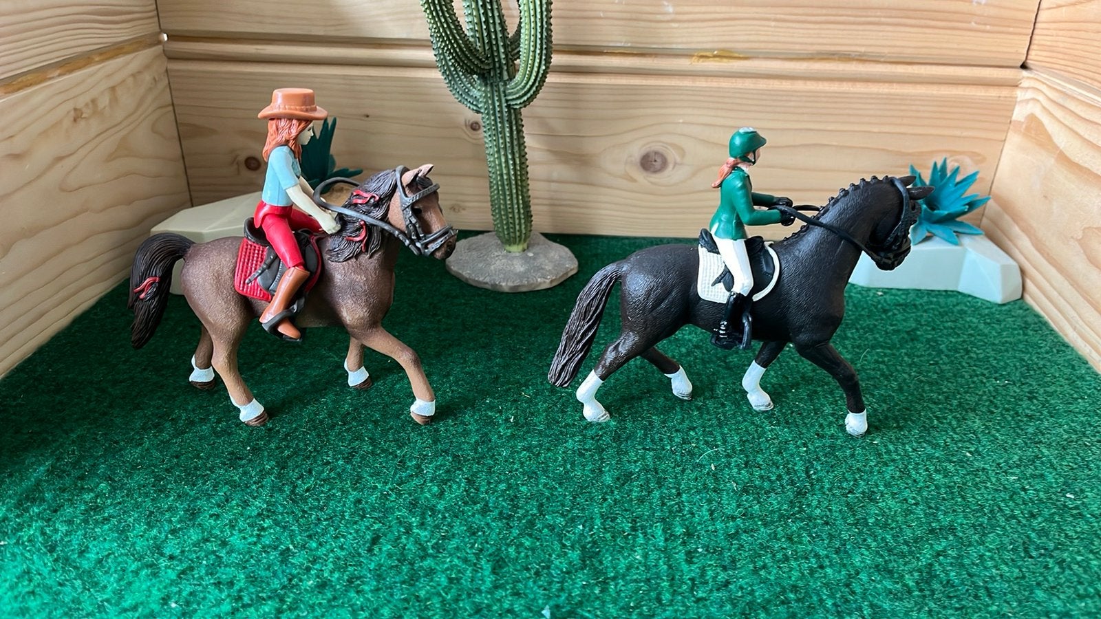 Schleich setjes!, Ophalen of Verzenden, Zo goed als nieuw, Paard, Beeldje of Figuurtje