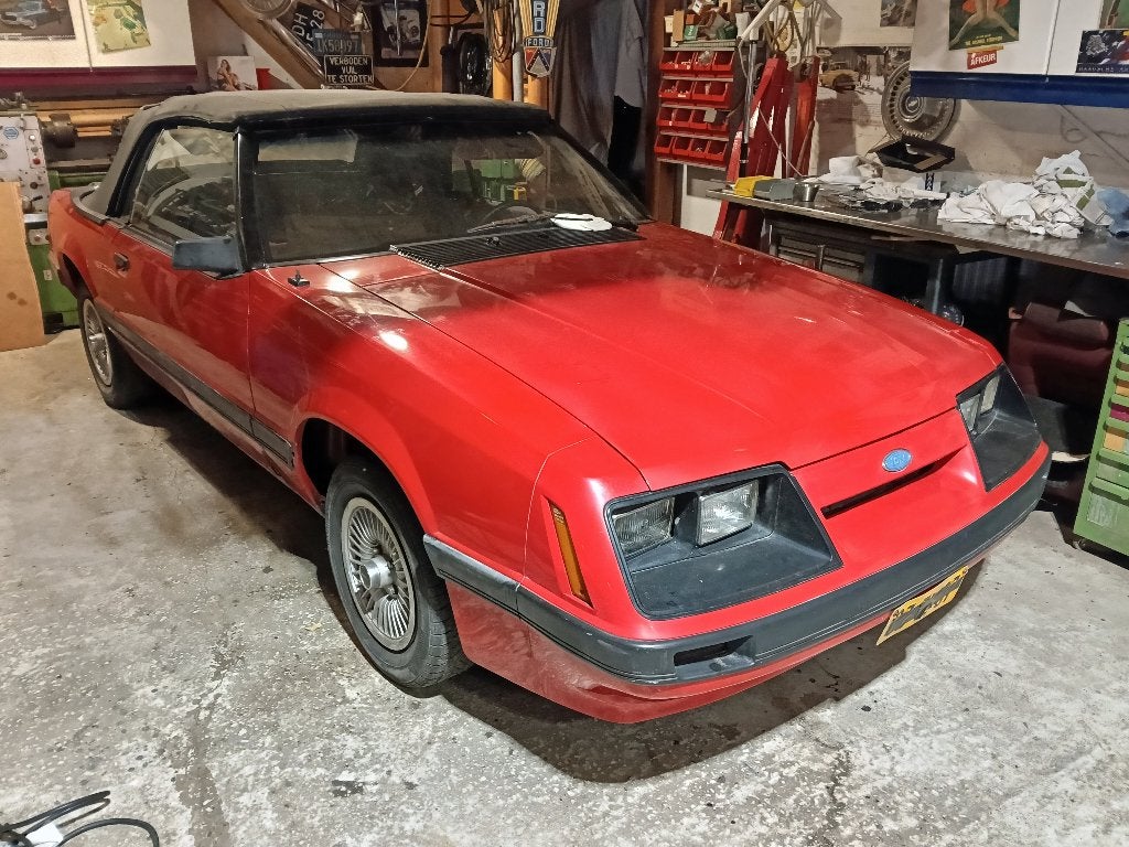 Ford Mustang, Auto's, Automaat, Cabriolet, Ford USA, Rood