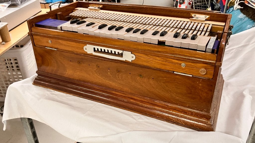 Harmonium Selecta India Scale Changer 37 toetsen, Ophalen, Gebruikt, 1 klavier, Harmonium