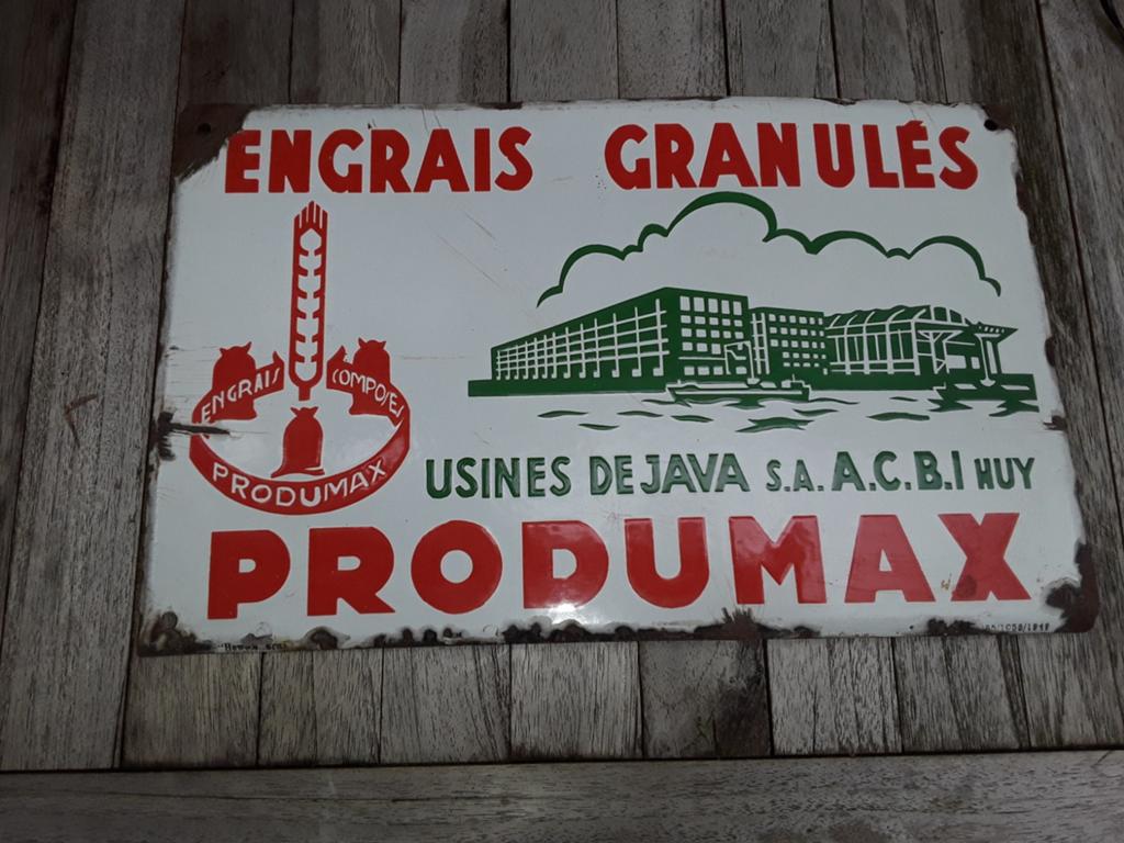 Antiek emaille bord, Ophalen of Verzenden, Zo goed als nieuw, Reclamebord